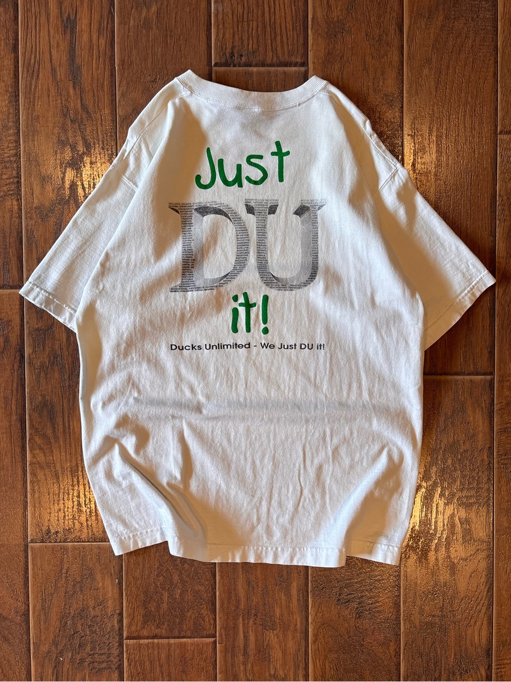 Vintage 90s Ducks Unlimited Nike Parody T-Shirt